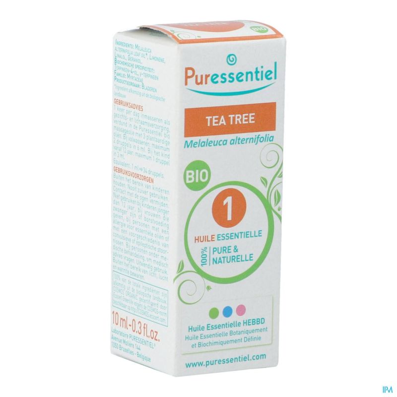 Puressentiel Huile Essentielle Tea Tree BIO - 30ml - Pharmacie en