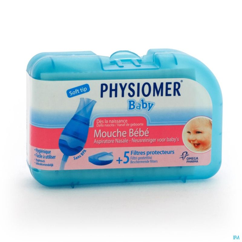 Filtres protecteurs pour mouche bébé Physiomer - 20 unités