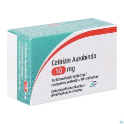 Cetirizin Aurobindo 10 mg film-coat. tabl. 10