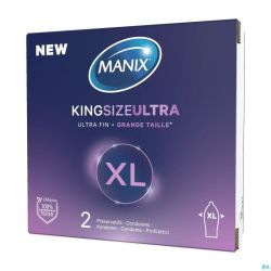 Manix King Size Ultra Preservatifs 2