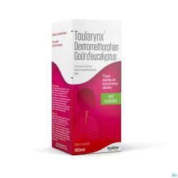 Toularynx Dextromethorphan Eucalyptussmaak 1.5 mg/ml syrup 180 ml