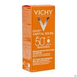 Vichy Cap Sol Cr Visage Toucher Sec Spf50+ 50ml