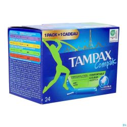 Tampax Compak Super Tampons 24