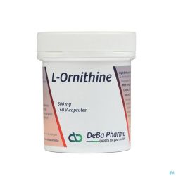 L-Ornithine Cap 60 X 500 Mg