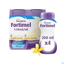 Fortimel Energy Vanille 200 Ml 4 Pc Nf