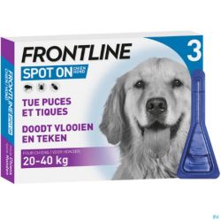 Frontline Chien 20-40 Kg / 3