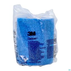 Coban 3m Bande Cont. Elast Bleu 7,5cmx4,5m 1