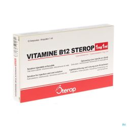 Vit B12 Amp  10 X 1 Mg Sterop