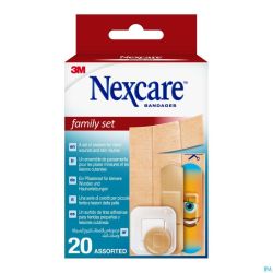 Nexcare 3m Family Set Assortiment Pansements 20