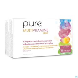 Pure Multivitamine Adult Comp 60