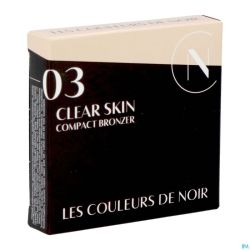 Couleurs De Noir Clear Skin Comp. Bronzer 03 Br.