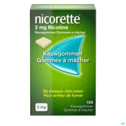 Nicorette Gomm 105X2 Mg