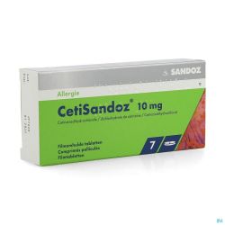 Cetirizine Cpr  7 X 10 Mg  Sa