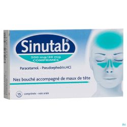 Sinutab Cpr 15 X 30 Mg