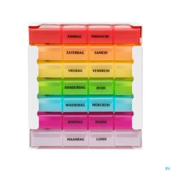 Eureka Care Pilulier Couleur 1 Semaine