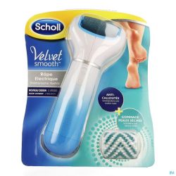 Scholl Velvet Rape Elec Bleu