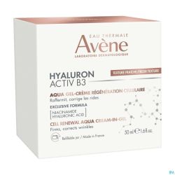 Avene Hyaluron Activ B3 Aqua Gel-cr Reg. Cell 50ml