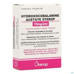 Hydroxocobalam Amp 3 X 10 Mg