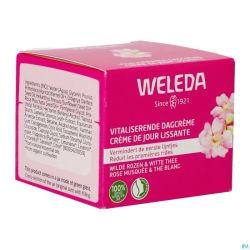 Weleda Creme Jour Liss. Rose Musq.&the Blanc 40ml