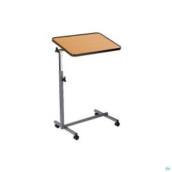 Homecare Table De Lit Classique Plateau Brun