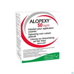 Alopexy 50 mg/ml cut. sol. 3 x 60 ml