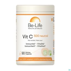 Vit C 500 Neutral Be Life Caps 90 Nf Rempl.3274537