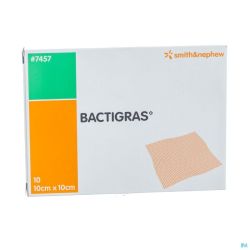 Bactigras 10 Cm X 10 Cm / 10