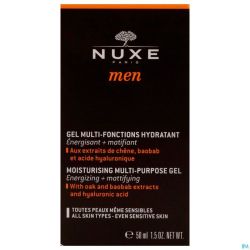 Nuxe Men Gel Hydratant Multi Fonct. Fl Pompe 50ml