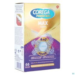 Corega Tabs Max Clean 66