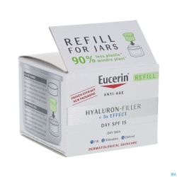 Eucerin Hyaluron-fillerx3 Soin Jour Ip15 Rech.50ml
