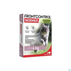 Frontcontrol Wormer 230mg/20mg Chat Comp 2