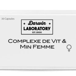 DARWIN LABORATORY COMPLEXE DE VITAMINES ET MINERAUX FEMME 30 CAPSULES