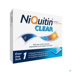 Niquitin Patch 14X21 Mg Clear