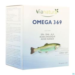 Via Natura Omega 3-6-9 Large Softcaps 80