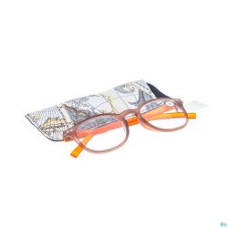 Pharmaglasses Lunettes Comp. +2.50 Brown/orange