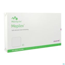 Mepilex Pans Mousse Sil Abs Ster 10x20cm 5 294200