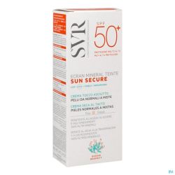Sun Secure Mineral Teite Peau Normale Ip50+ 60ml