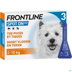 Frontline Chien  1-10 Kg / 3