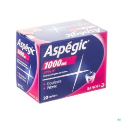 Aspegic 1000  Sac 20