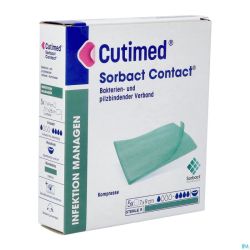 Cutimed Sorbact Contact Cp 7x9cm 5