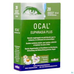 Ocal Euphrasia Plus 20X0,5Ml