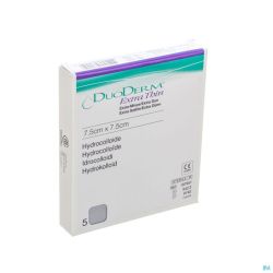 Duoderm X-Mince 7,5X 7,5Cm/ 5