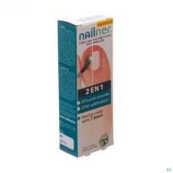 Nailner Brush 2 En 1 5 Ml