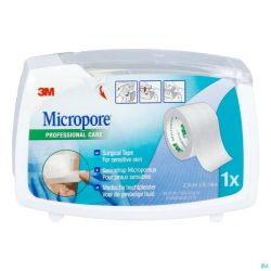 Micropore 3m 25,0mmx9,1m nouv.derouleur   1530p-1d