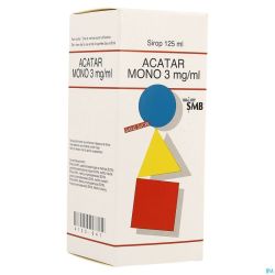 Acatar Mono 3 mg/ml syrup 125 ml