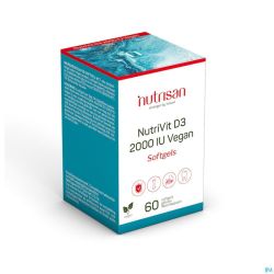 Nutrivit D3 2000 Iu Vegan Softgels 60