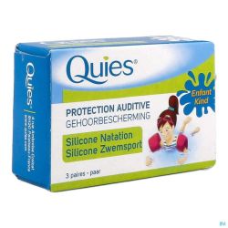 Quies Silicone / 3 Aqua - Enf