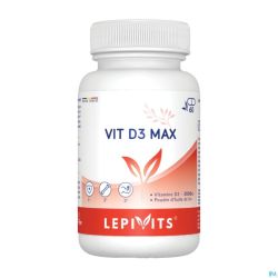 Vit D3 Max 3000ui Caps 60 Lepivits
