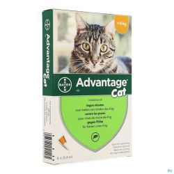 Advantage  40 Chat  4 X 0,4Ml