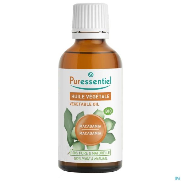Puressentiel Huile Vegetale Bio Macadamia 50ml